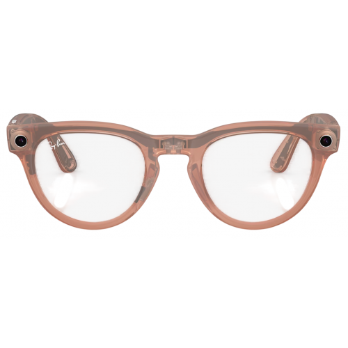 Умные очки Ray-Ban Meta* Headliner Gen 2 Matte Peach, Фотохромные линзы Clear to Grey Transitions (RW4013), размер L